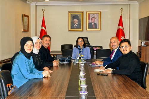 Dünya Yaşlanma Konseyi'nden, Valimiz Dr. Hülya Kaya'ya Ziyaret